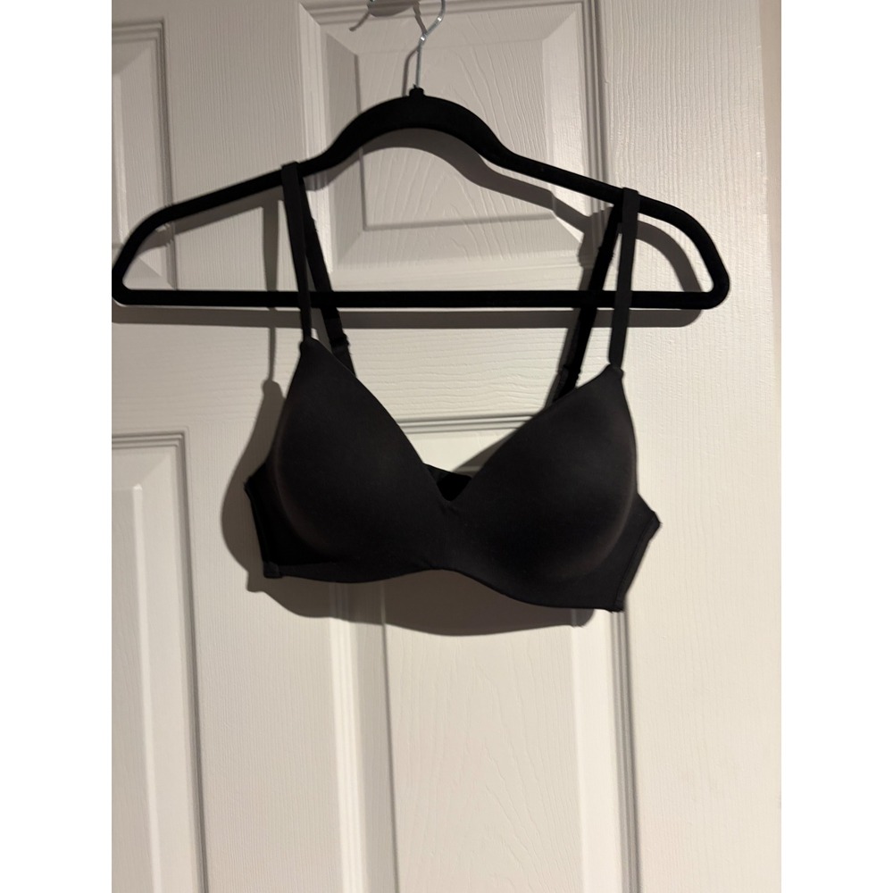 Wacoal How Perfect Wire Free Contour Bra 852189 Black 34B